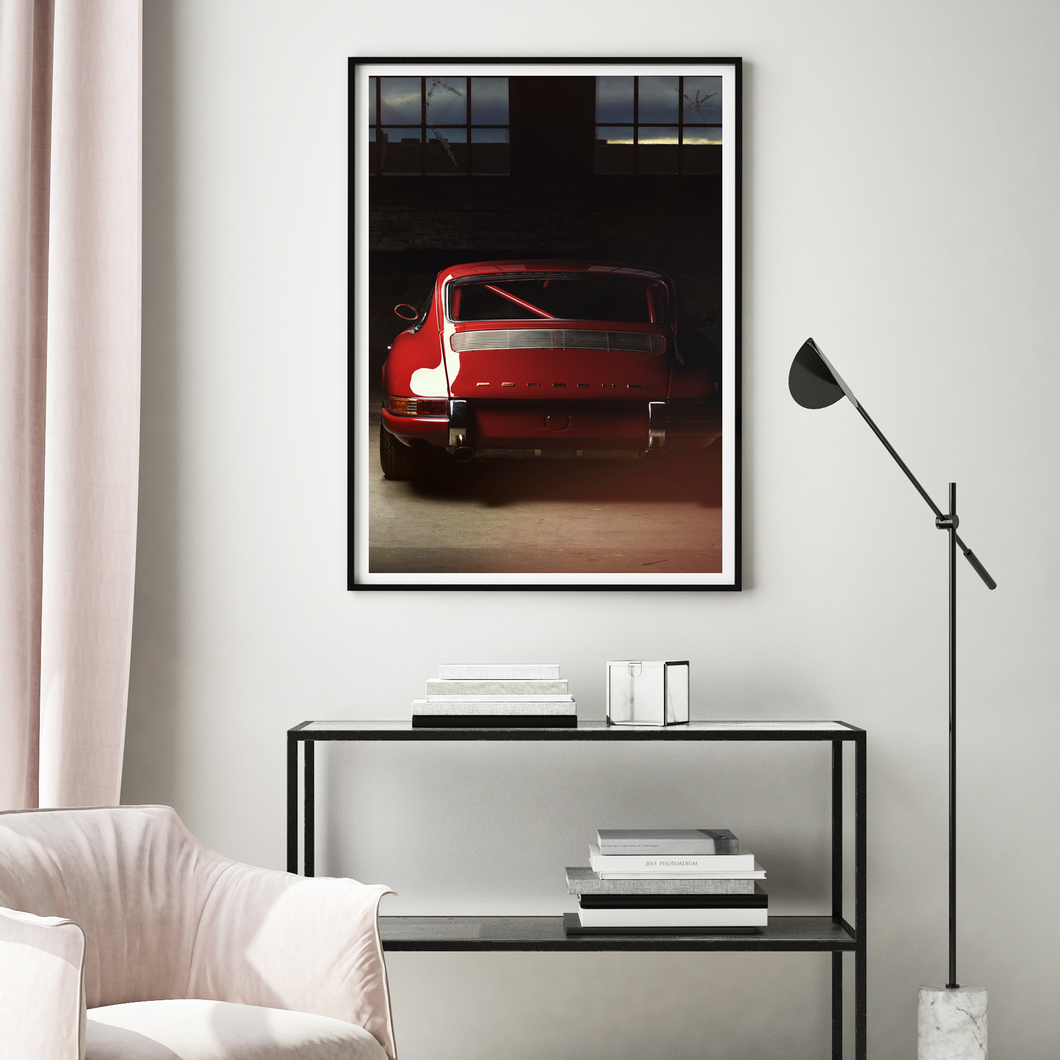Red 911 Poster